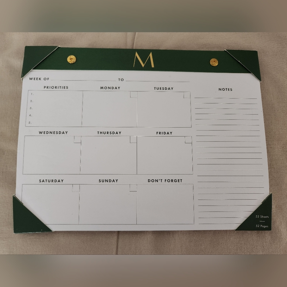 M planner